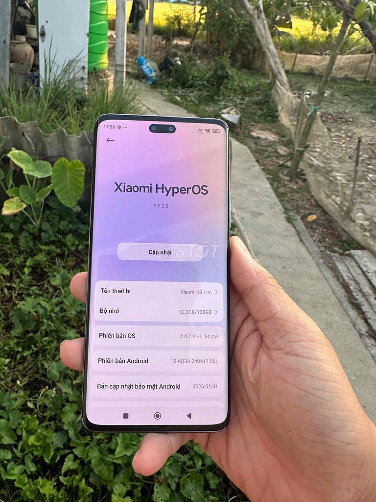 Xiaomi 13 Lite 128GB Đen. Mua bán Điện thoại tại Huyện Gò Công Đông Tiền Giang được đăng bởi Phong Vũ hình 1
