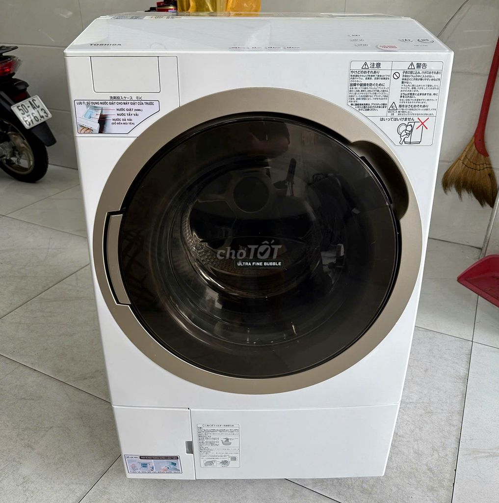 Máy giặt Toshiba TW-117X6L 11kg sấy 7kg đẹp keng . Mua bán Máy giặt tại Quận Tân Phú Tp Hồ Chí Minh được đăng bởi Đoàn Bảo Bình hình 1