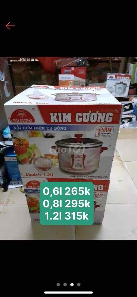 nồi cơm điện kim cương