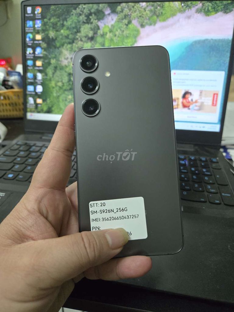 Samsung Galaxy S24 Plus 256GB Xám Hàn Quốc 2 SIM. Mua bán Điện thoại tại Thành phố Thủ Đức Tp Hồ Chí Minh được đăng bởi HỮU NGHỊ hình 1