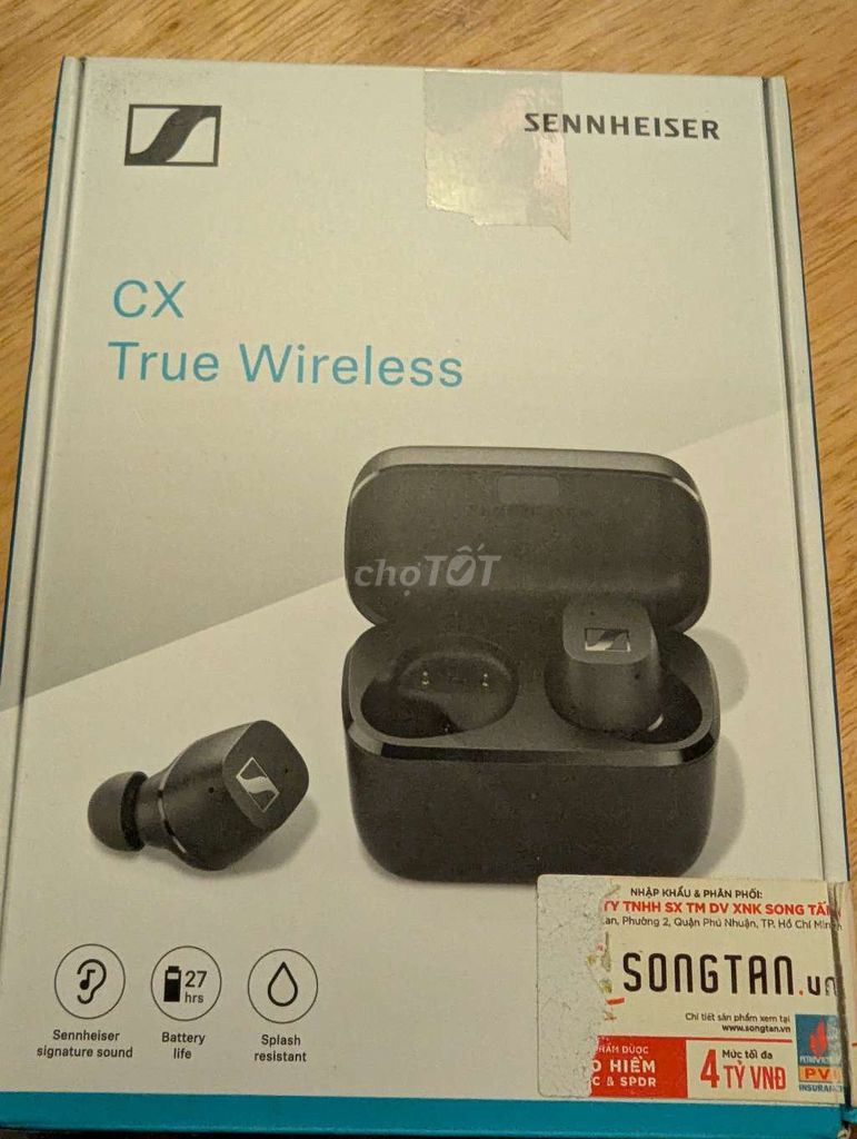 Tai nghe Sennheiser CX True Wireless Đen. Mua bán Tivi, Âm thanh tại Quận 3 Tp Hồ Chí Minh được đăng bởi Ali Truong hình 1