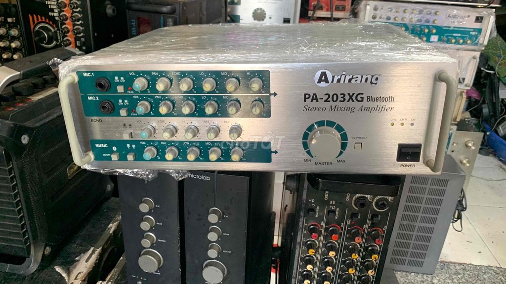 Amply Arirang PA-203XG Bạc. Mua bán Tivi, Âm thanh tại Quận Tân Bình Tp Hồ Chí Minh được đăng bởi nguyen hình 1