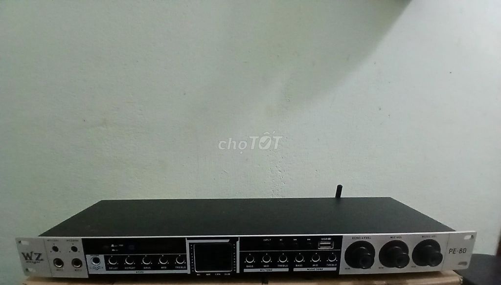Bộ xử lý âm thanh WZ PE-80 Đen bạc. Mua bán Tivi, Âm thanh tại Thị xã Hoài Nhơn Bình Định được đăng bởi Tên chưa cung cấp hình 1