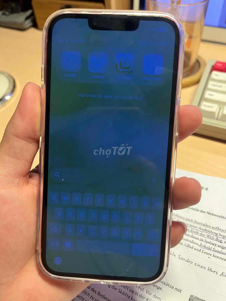 Apple iPhone 13 lock 128gb lỗi màn. Mua bán Điện thoại tại Quận 12 Tp Hồ Chí Minh được đăng bởi Thiên Phong hình 1