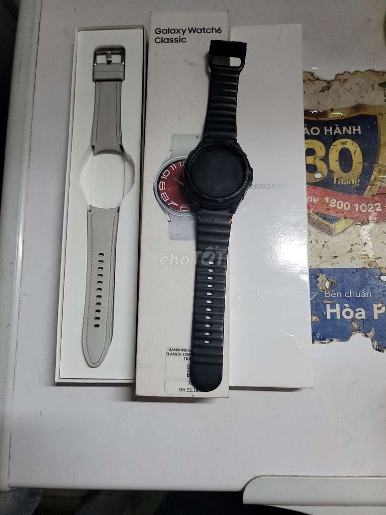 Samsung Galaxy Watch 6 Classic Đen. Mua bán Thiết bị đeo thông minh tại Quận Gò Vấp Tp Hồ Chí Minh được đăng bởi Tuấn hình 1