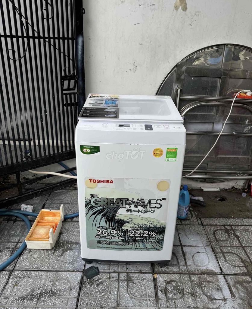 Thanh lý máy giặt Toshiba 7kg giặt sạch vắt khô🔥🔥