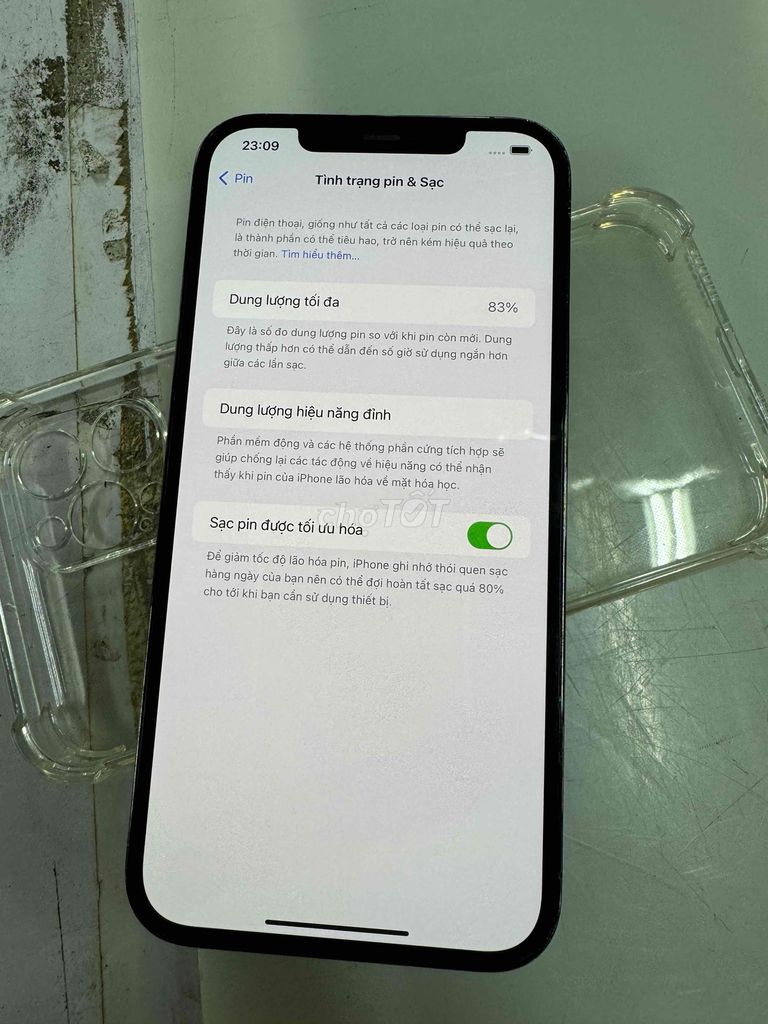 iPhone 12 pro max lock nguyên zin bao thợ pin 83