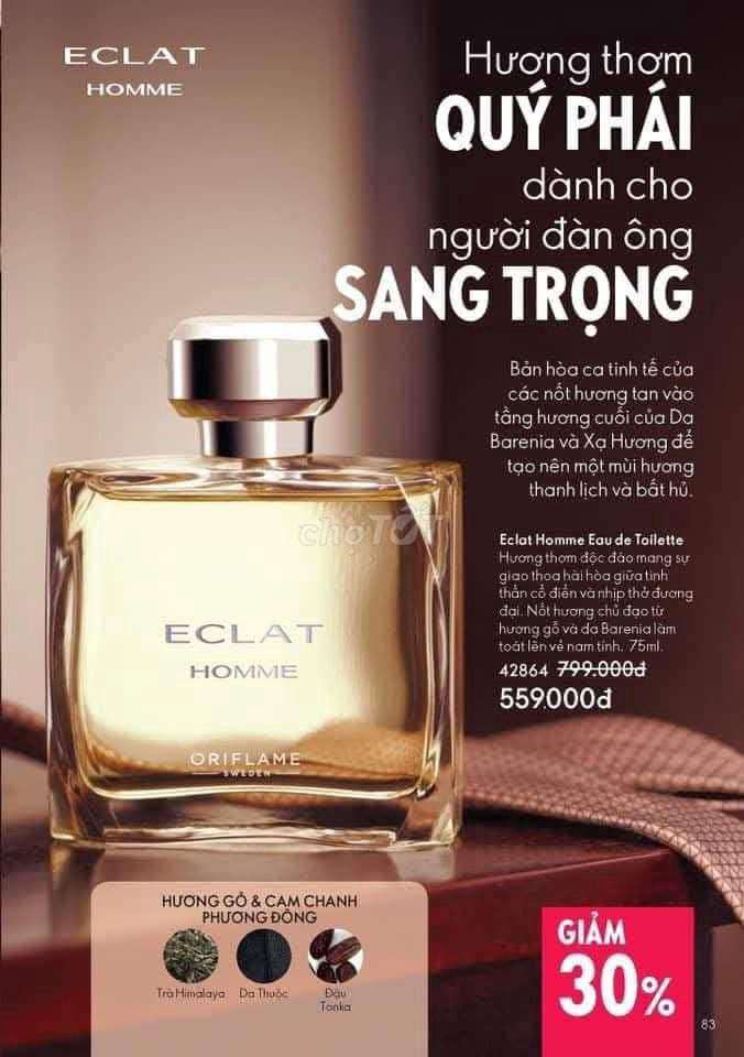 Nước hoa nam sale còn 1 chai