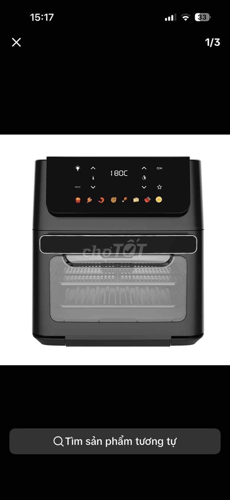 Nồi chiên không dầu Paveden 11L Đen Mới nguyên. Mua bán Bếp, lò, đồ điện nhà bếp tại Quận 6 Tp Hồ Chí Minh được đăng bởi Cô Dương hình 1
