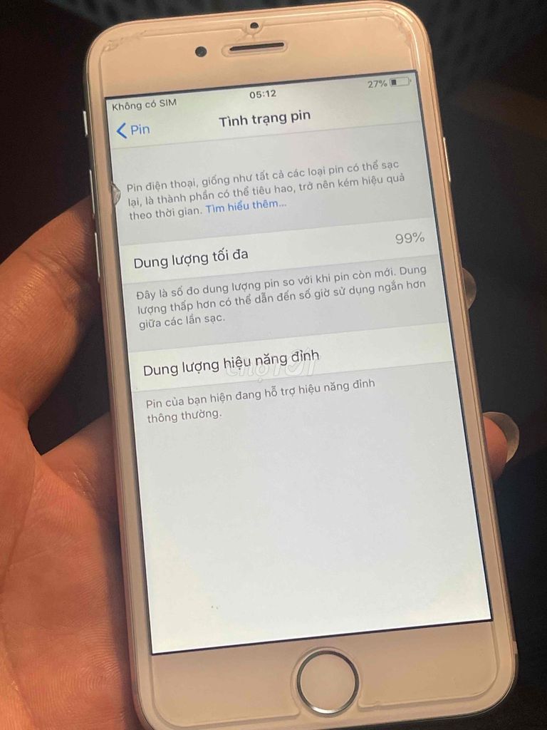 iPhone 6 16GB Bạc. Mua bán Điện thoại tại Thành phố Thủ Dầu Một Bình Dương được đăng bởi Hoàng Lee hình 1