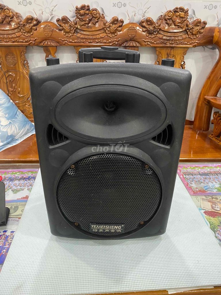 Mình cần bán loa kéo TEMEISHENG A100 Đen. Mua bán Tivi, Âm thanh tại Huyện Hóc Môn Tp Hồ Chí Minh được đăng bởi Cửa Hàng Quang Vinh hình 1