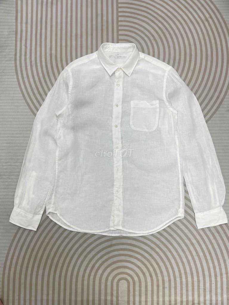 Sơ mi Muji size M Số đo: vai 44, ngực 52, dài 73 G. Mua bán Quần áo tại Quận Cầu Giấy Hà Nội được đăng bởi Chất Secondhand hình 1