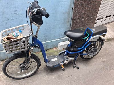 Xe đạp điện Asama Xanh 50km 5 tiếng - 134595862