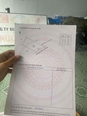 Cần bán gấp lô đất sào gần KCN ngang 20.50 hơn 1000’m