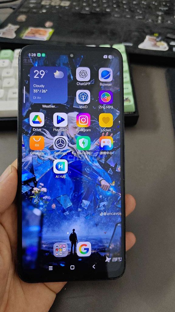 Xiaomi note 12T Pro 256GB Đen. Mua bán Điện thoại tại Thành phố Thủ Đức Tp Hồ Chí Minh được đăng bởi Điện Thoại Giá Tốt hình 1