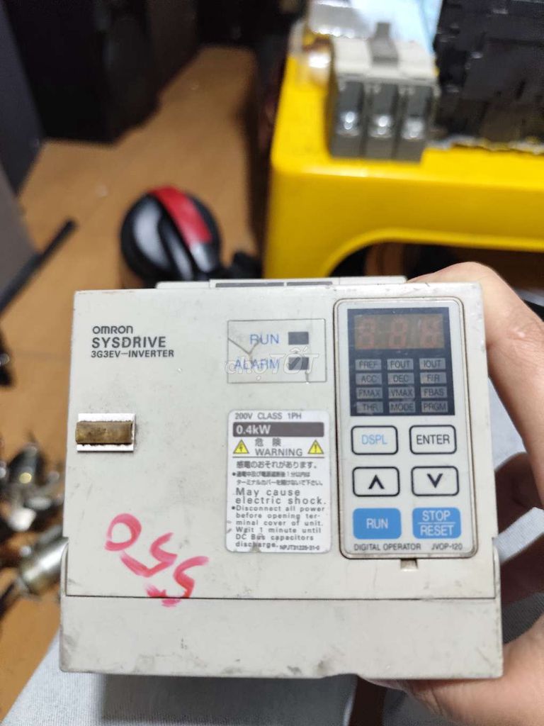 Biến tần Omron 3G3EV-inverter 0.4kW 200V. Mua bán Đồ chuyên dụng, Giống nuôi trồng tại Quận Gò Vấp Tp Hồ Chí Minh được đăng bởi ngan nk nk hình 1