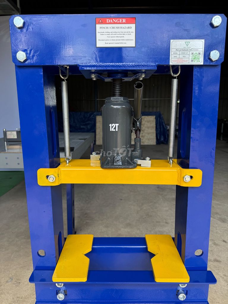Máy ép thủy lực 12 tấn ngon. Mua bán Đồ chuyên dụng, Giống nuôi trồng tại Huyện Vĩnh Cửu Đồng Nai được đăng bởi Linh Việt Thành hình 1