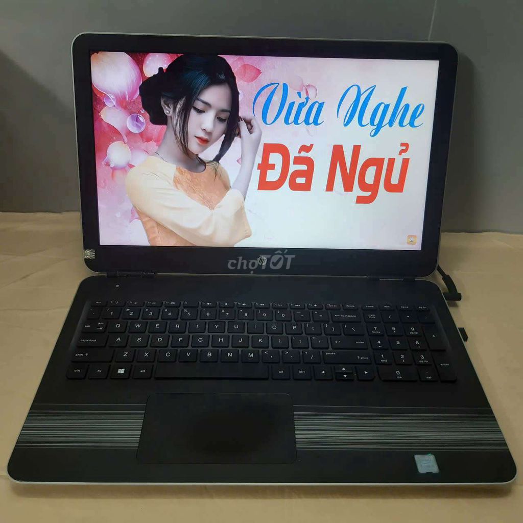 HP 15.6 I5 ĐỜI 7, MÁY ĐẸP, RAM 8GB, SSD 128GB