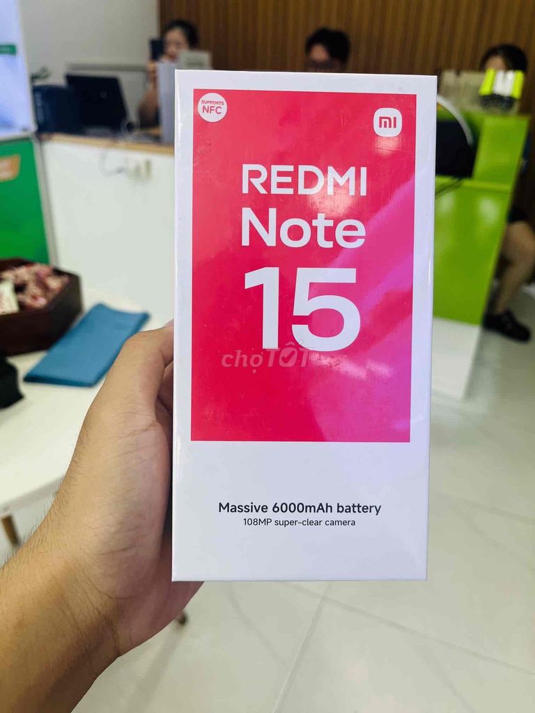 Xiaomi Redmi Note 15 6/128GB Đen. Mua bán Điện thoại tại Quận Ngô Quyền Hải Phòng được đăng bởi TRAN SONG HA hình 1