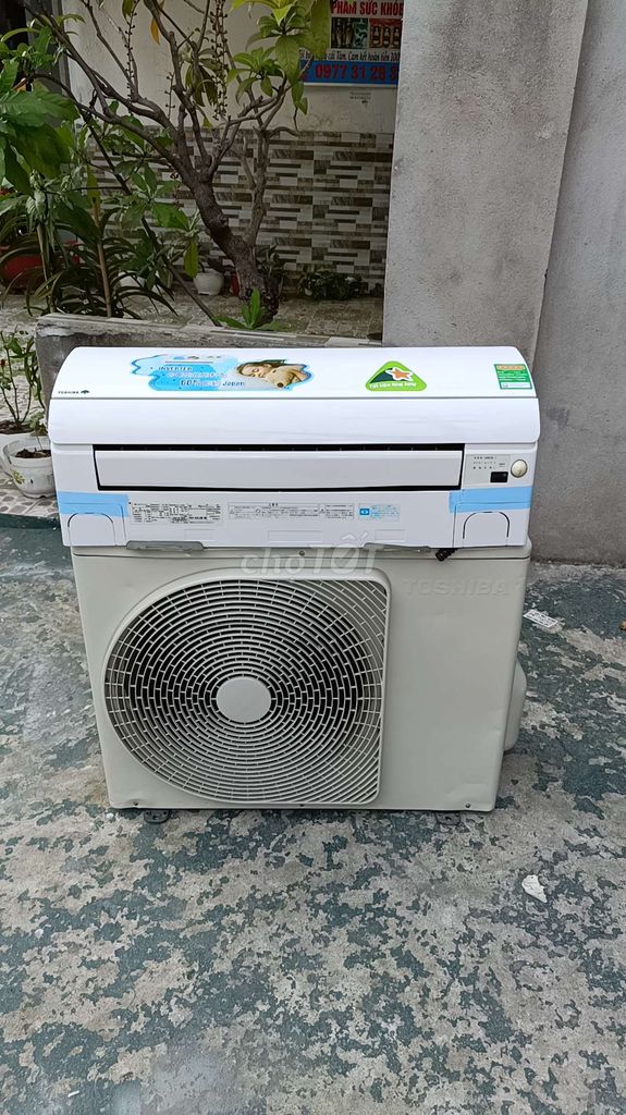 Máy lạnh Toshiba inverter 1,5hp zin đẹp