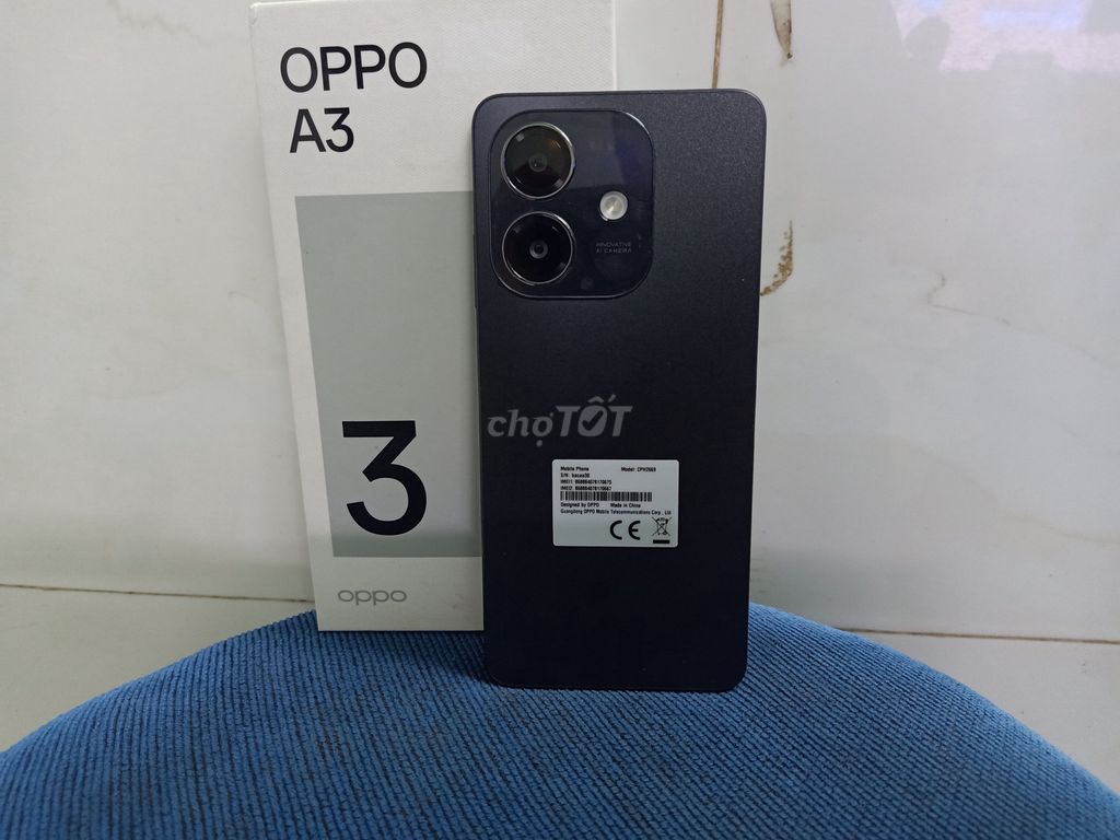 Oppo A3 Đen Còn bảo hành. Mua bán Điện thoại tại Huyện Bình Chánh Tp Hồ Chí Minh được đăng bởi Tuyenkhuu hình 1