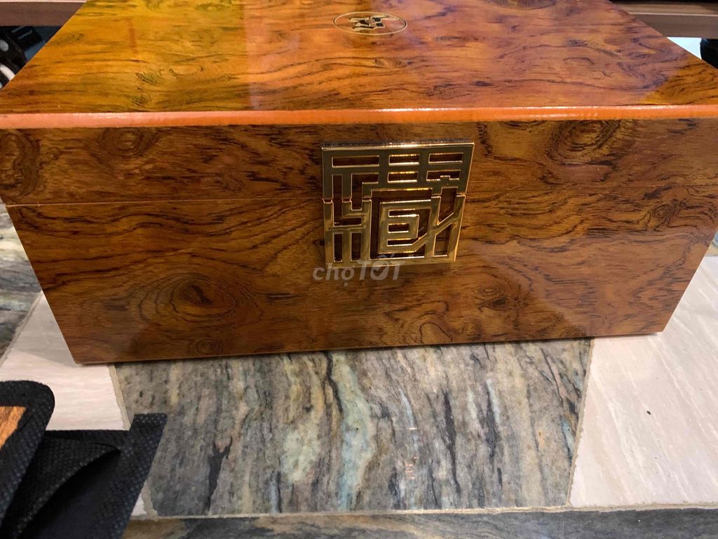 Lục bảo trà hộp gỗ. Mua bán Đồ ăn, thực phẩm và các loại khác tại Quận Sơn Trà Đà Nẵng được đăng bởi trí lê hình 1