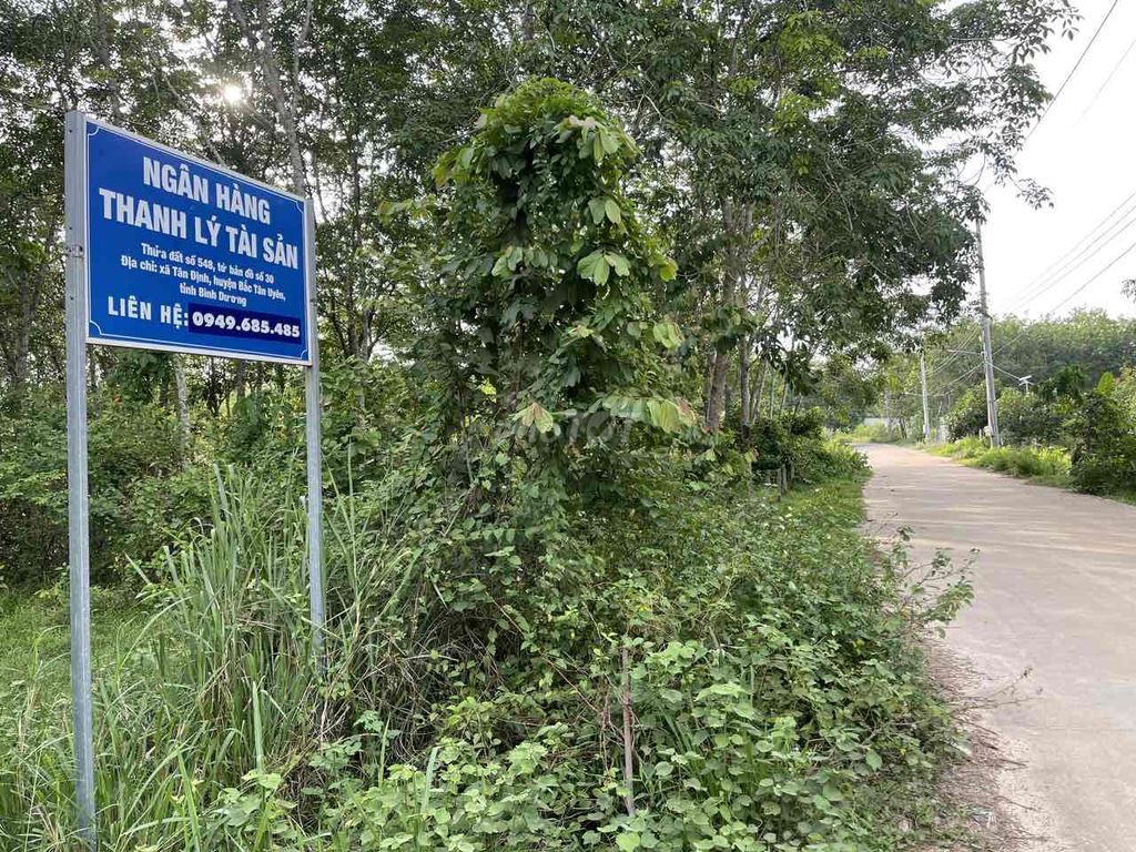 Ngân hàng phát mãi lô đất 1,5368m2 MT Tân Định 26 hẻm ô tô- giá tốt. Mua bán đất tại Huyện Bắc Tân Uyên Bình Dương được đăng bởi Dương Chuyên tài sản Thanh lý Ngân hàng hình 1