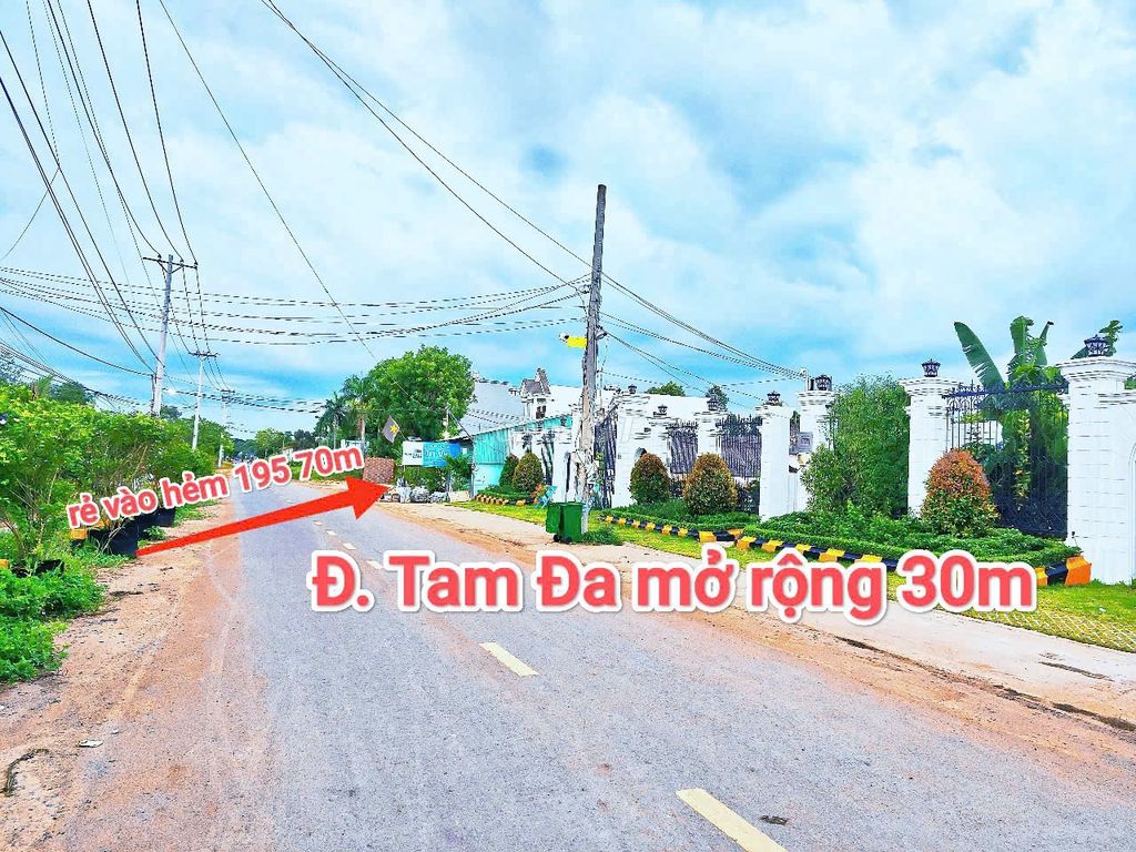 NHẬN KÝ GỬI Bán đất 1sẹc Tam Đa 5x16 cạnh BCR Q9