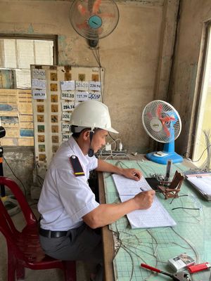 Nhân viên bảo vệ Nhà máy Bê tông KCN Long Hậu HCM