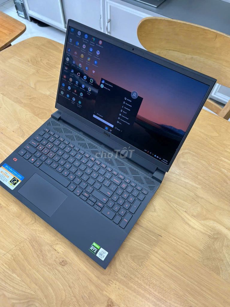 Dell G15 5510 I5-10200H RTX3050/4G 16G/256G 15.6". Mua bán Laptop tại Thành phố Qui Nhơn Bình Định được đăng bởi NGỌC PHÚC LAPTOPS hình 1
