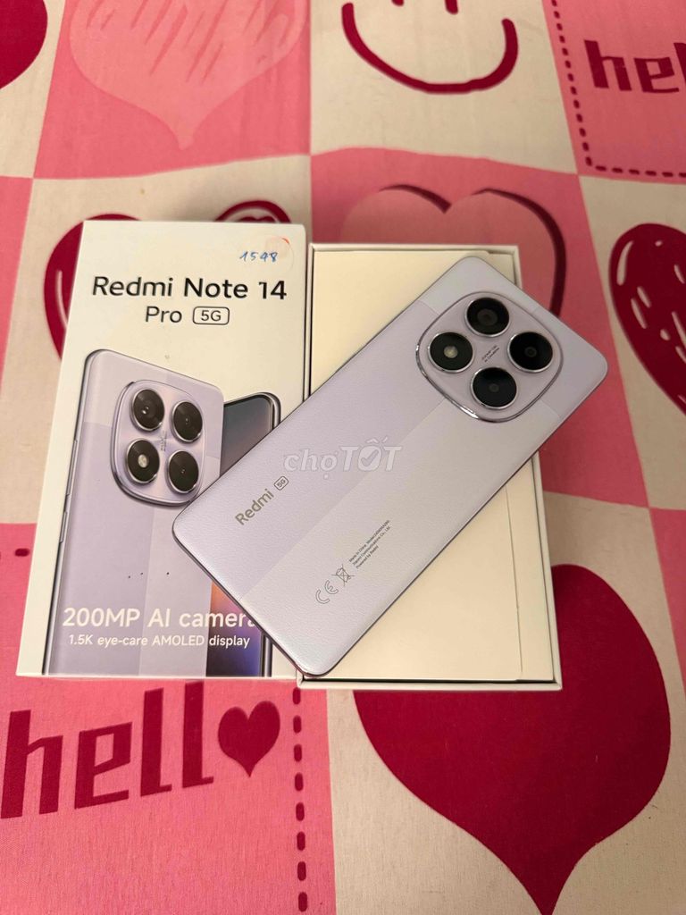 Note 14 Pro 5G 256GB giao lưu. Mua bán Điện thoại tại Huyện Châu Đức Bà Rịa - Vũng Tàu được đăng bởi Nguyễn dũng hình 1