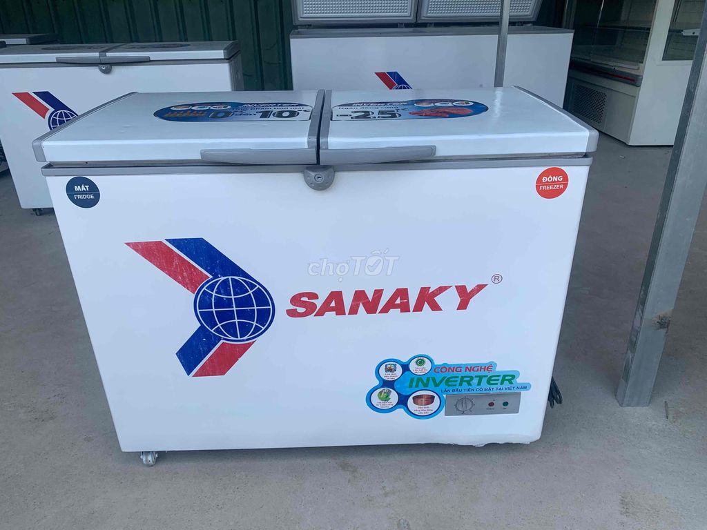 Thanh lý tủ đông SANAKY 280l, đông mát