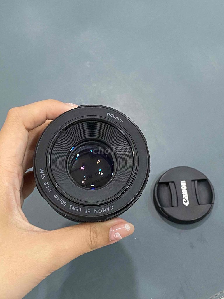 Ống kính Canon 50mm F1.8 STM Đen. Mua bán Máy ảnh, Máy quay tại Quận 5 Tp Hồ Chí Minh được đăng bởi Thư Chuyên Hàng Điện Tử hình 1
