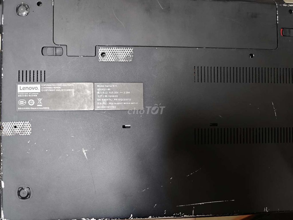 Lenovo i3-6100u 4GB/120GB Đen. Mua bán Laptop tại Huyện Gia Lâm Hà Nội được đăng bởi Van Nam hình 1