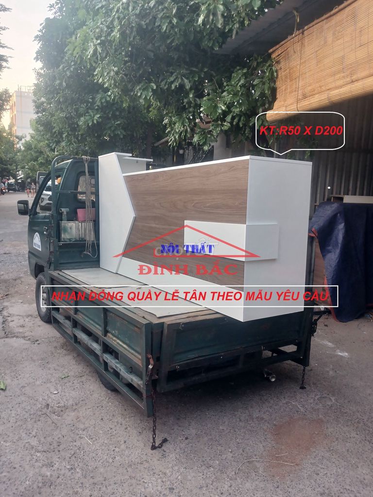 QUẦY LỄ TÂN - NHẬN SX THEO MẪU YÊU CẦU GIÁ XƯỞNG