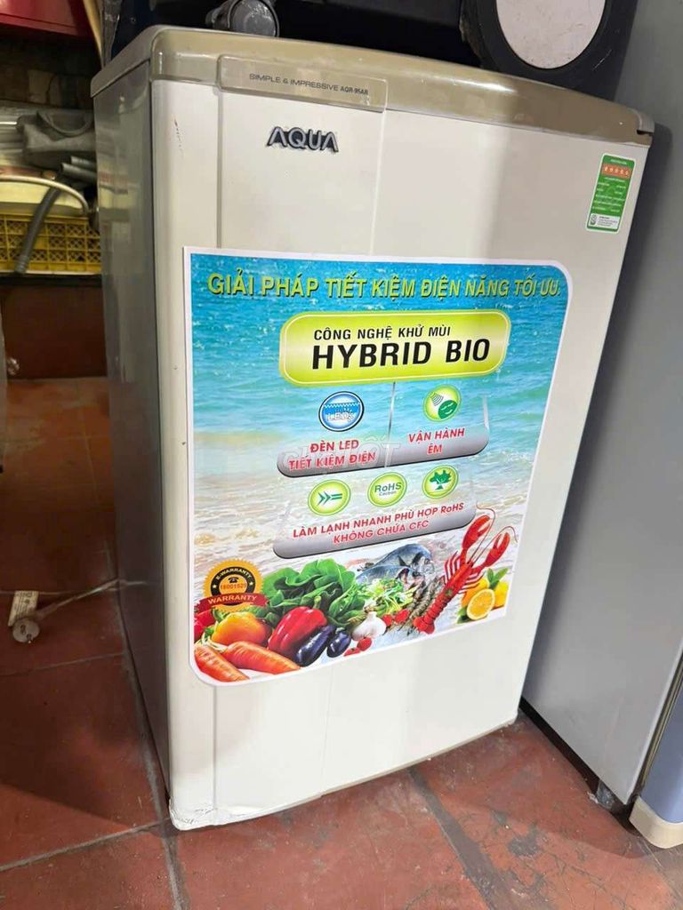 Tủ lạnh Aqua 90L Trắng. Mua bán Tủ lạnh tại Quận 7 Tp Hồ Chí Minh được đăng bởi Điện Lạnh Giá Tốt hình 1