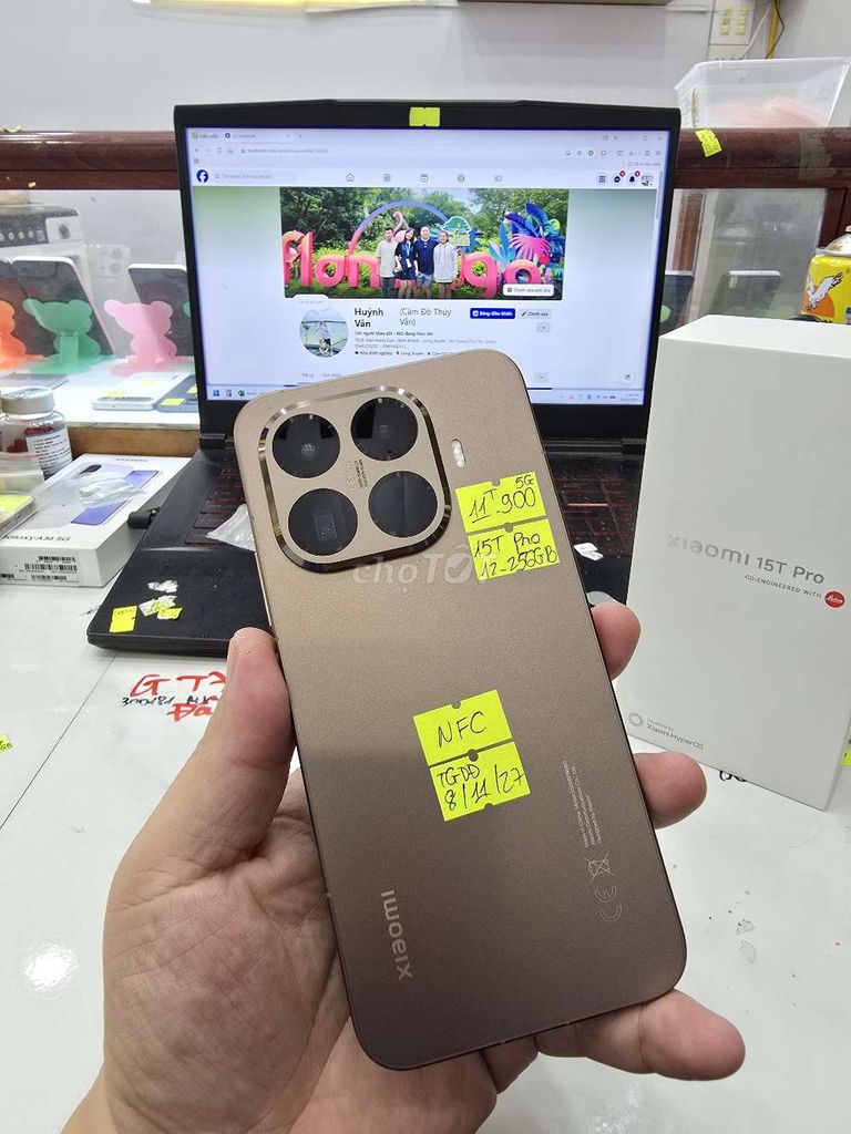 Xiaomi 15T Pro 5G 256GB - Full Box. Mua bán Điện thoại tại Thành phố Long Xuyên An Giang được đăng bởi Facebook Cầm Đồ Thúy Vân hình 1