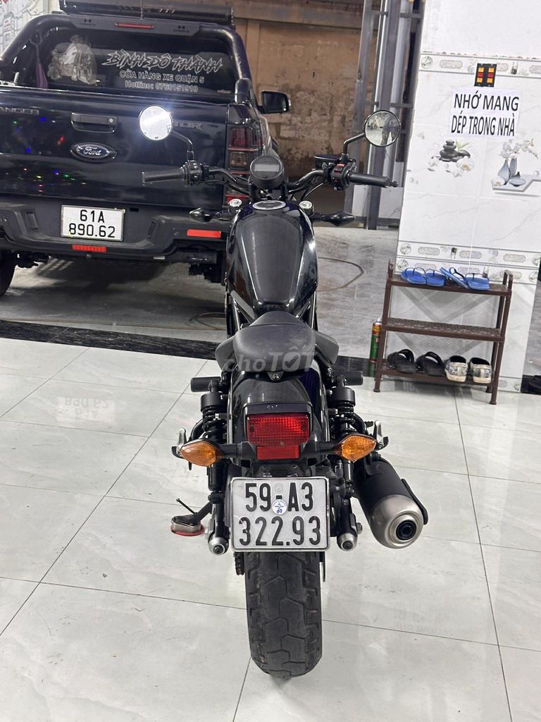 Honda Rebel 300 2018 Đen. Mua bán Xe máy tại Huyện Bình Chánh Tp Hồ Chí Minh được đăng bởi Xe Máy Vinh hình 7