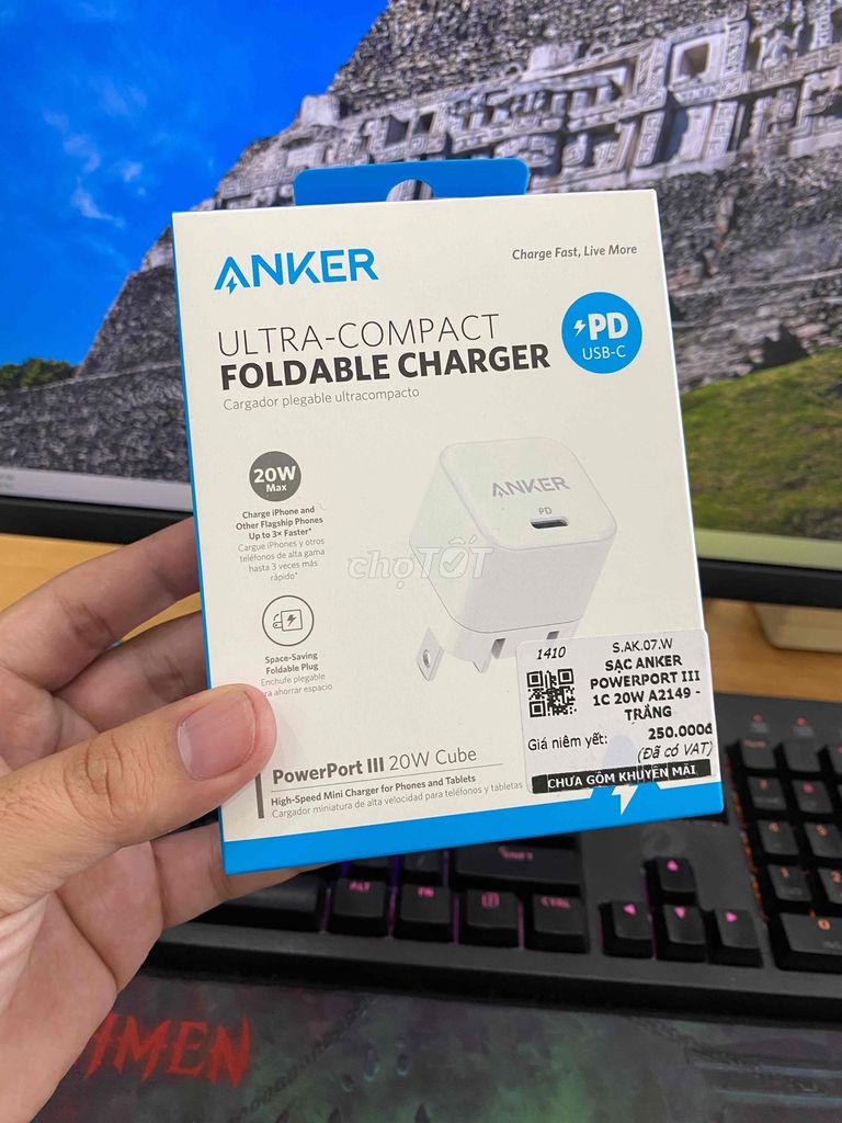 Sạc Anker Ultra Compact 20W Type C