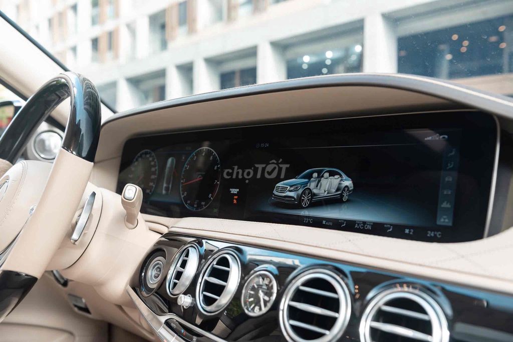Mercedes - Maybach S450 model 2018 - Trắng Kem. Mua bán Ô tô tại Quận 7 Tp Hồ Chí Minh được đăng bởi Thật Nguyễn LongAnh Auto hình 10