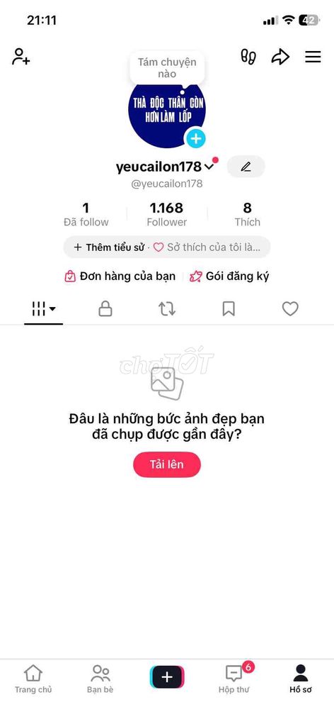 Tài khoản TikTok 1k+. Mua bán Thiết bị chơi game tại Huyện Kiến Xương Thái Bình được đăng bởi Nguyễn Quang Anh hình 1