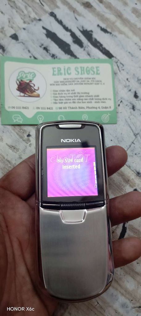 Nokia 8801 Bạc. Mua bán Điện thoại tại Quận 8 Tp Hồ Chí Minh được đăng bởi  poony house hình 1
