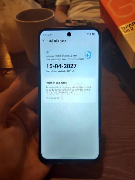 Tecno Spark Go 2 3GB/64GB Đen. Mua bán Điện thoại tại Quận 1 Tp Hồ Chí Minh được đăng bởi Hội Đồ Điện Tử hình 1