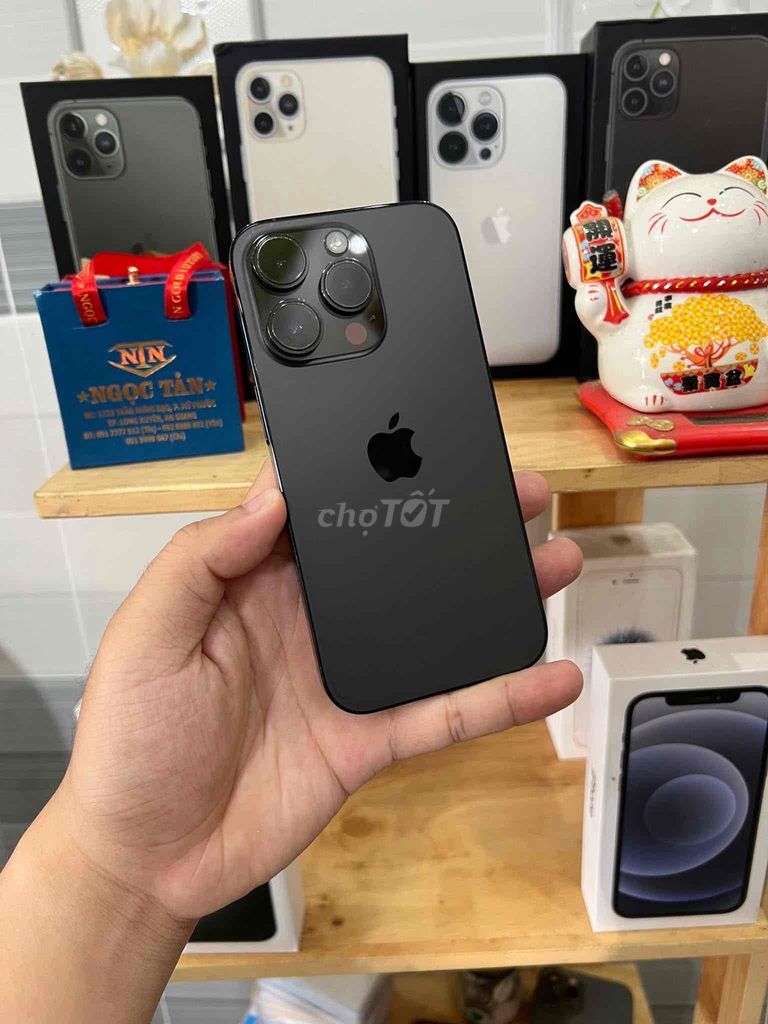 iPhone 14 Pro 128GB Đen Đã dùng. Mua bán Điện thoại tại Huyện Châu Thành An Giang được đăng bởi Trí Minh hình 1