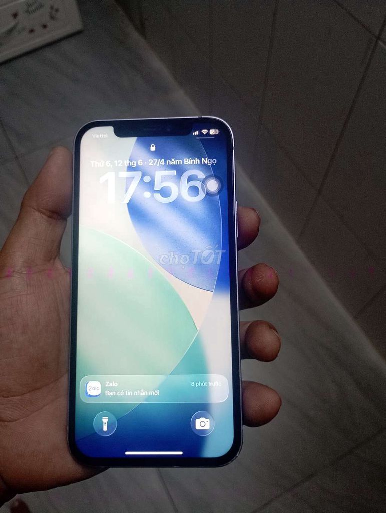 Apple iPhone 12 64GB Tím Còn mới. Mua bán Điện thoại tại Huyện Bình Chánh Tp Hồ Chí Minh được đăng bởi Tai hình 1