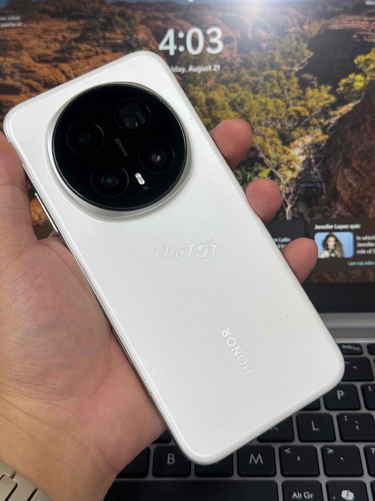 Honor Magic 8 Pro 16GB/512GB Trắng Đã sử dụng. Mua bán Điện thoại tại Quận Thanh Khê Đà Nẵng được đăng bởi Kiệt hình 1