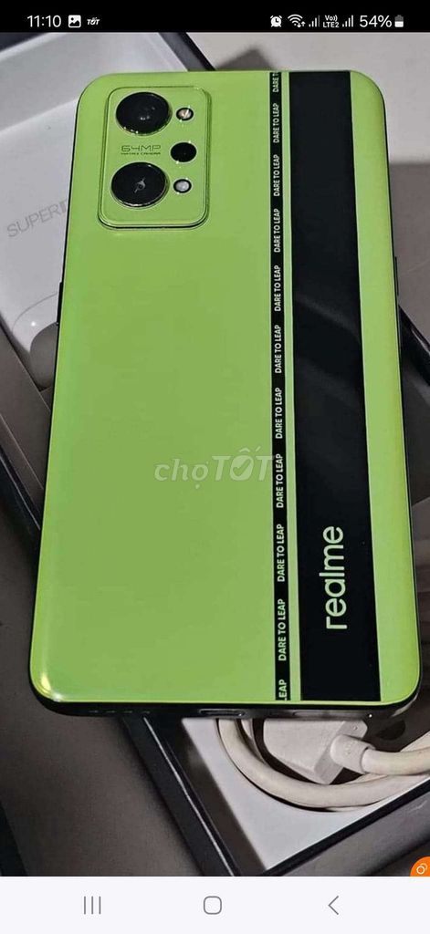 Realme GT Neo 2 xanh ram 8/128G fullbox 98%.