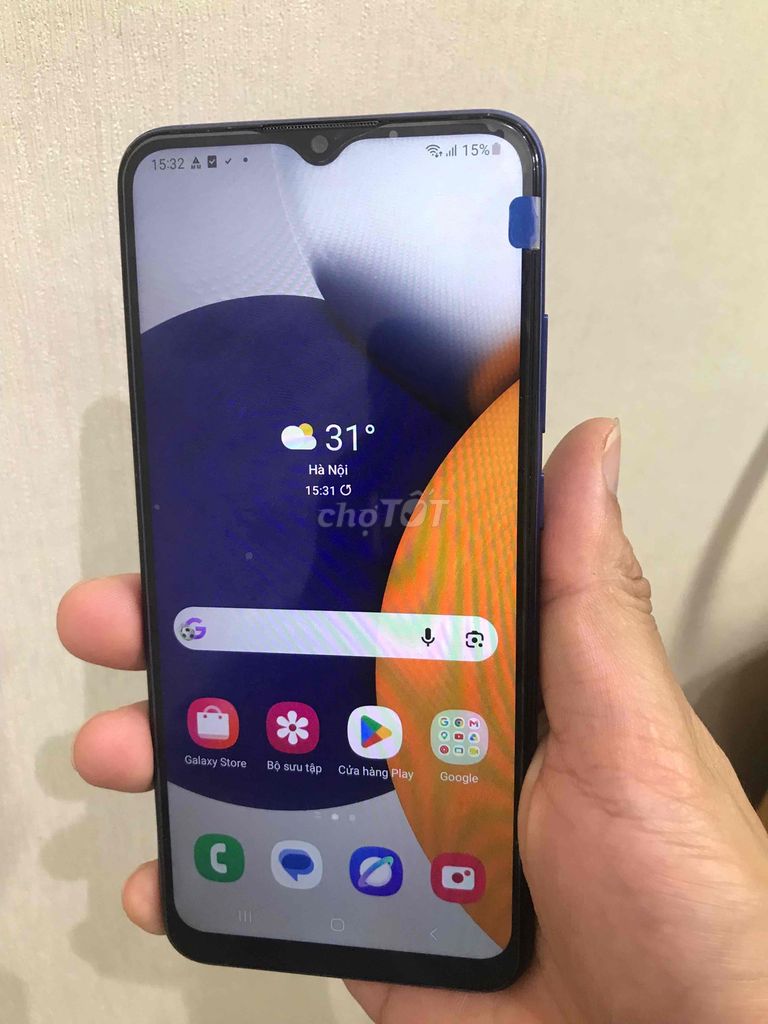 Samsung Galaxy A03 3GB/32GB Xanh cũ. Mua bán Điện thoại tại Quận Đống Đa Hà Nội được đăng bởi Shop điện thoại ISV hình 1