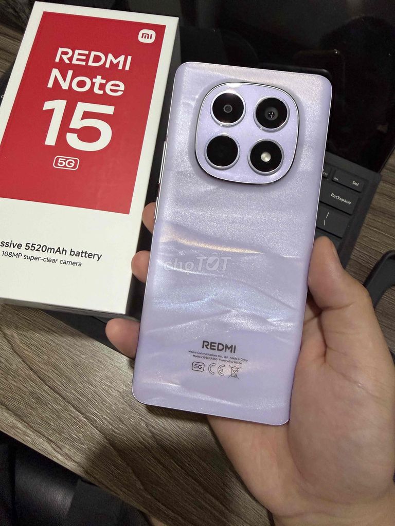 Xiaomi Redmi Note 15 5G 128GB Tím. Mua bán Điện thoại tại Quận Nam Từ Liêm Hà Nội được đăng bởi Nguyễn Quân hình 1