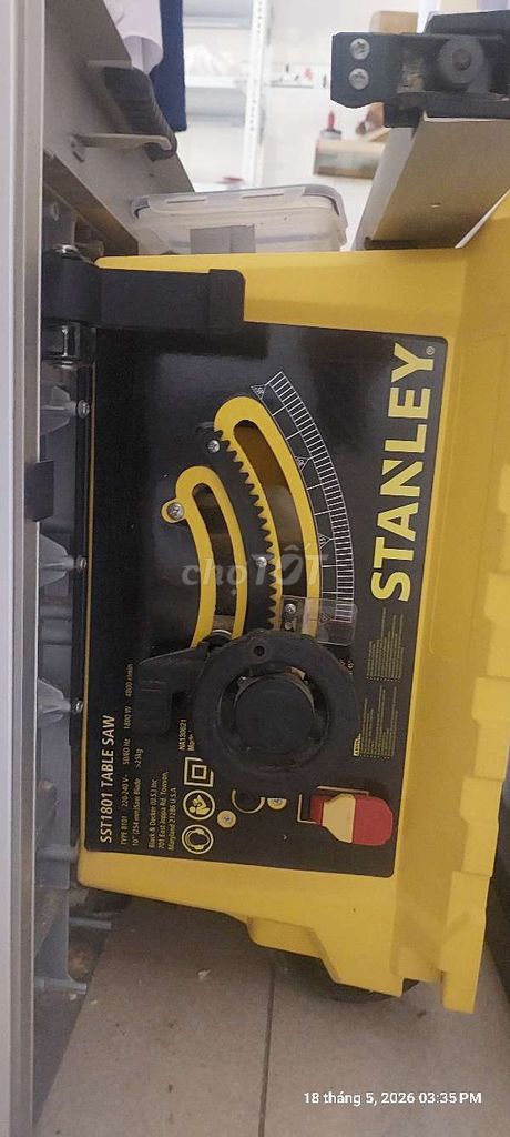 Máy cưa bàn Stanley SST1801 95%. Mua bán Đồ chuyên dụng, Giống nuôi trồng tại Huyện Hòa Thành Tây Ninh được đăng bởi Aelius Apollo hình 1